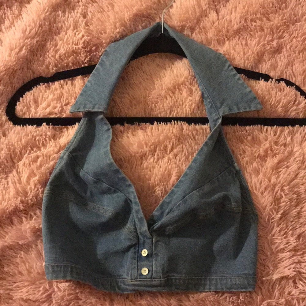 UO Jean Crop Top/Bralette